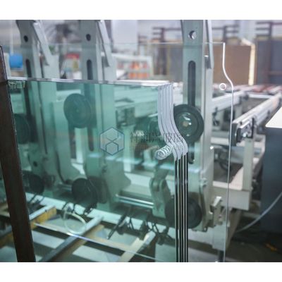 Bau von Glastüren mit flachen polierten Kanten und Solarlaminierungstechnik