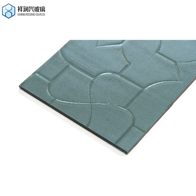 Festfarbiges Glas mit geformtem Muster zur Dekoration 3 mm 3,5 mm 4 mm 5 mm 6 mm Heißes Produkt