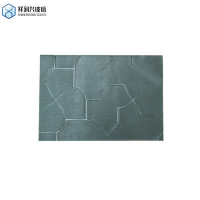 Qingdao Karatachi Flora Flat 4mm 5mm 6mm Klares Diamant/Kristall/Nashiji gehärtetes Glas