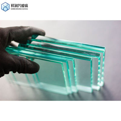 3mm 4mm 5mm 6mm 8mm 10mm 12mm 15mm 19mm Transparente gehärtetes Glas Trennwand für Fläche