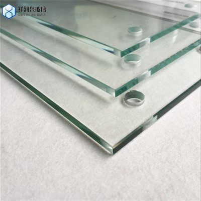Bau von 6 mm 10 mm ultraklarem gehärtetem Glas mit Zertifikat und Endkappe Verpackung