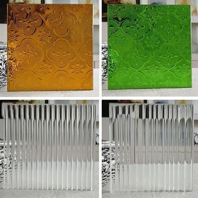 Badezimmerdekoration Glas mit fester Struktur Dekorationsmuster