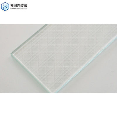 Einfachglas Badezimmerglas 2024 12mm Tempered Acid Etched Muster Glas angepasst