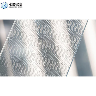 ISO-zertifiziertes verdämpftes Glas mit Drahtmuster für Duschtür/Fenster/vakuumlaminiertes Fenster