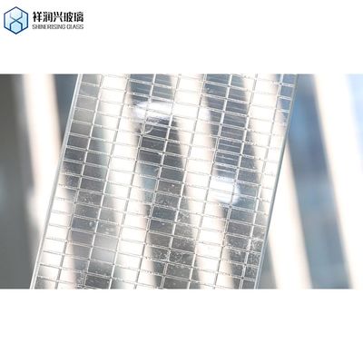 Flachpoliertes Dekorationsglas, kugelsicher, gehärtetes Glas für Banktüren und -wände