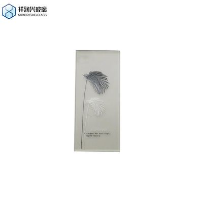 Flachpoliertes Dekorationsglas, kugelsicher, gehärtetes Glas für Banktüren und -wände