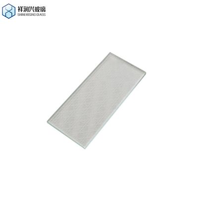 Flachpoliertes Dekorationsglas, kugelsicher, gehärtetes Glas für Banktüren und -wände