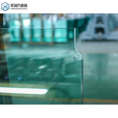 8MM geschwungenes gehärtetes/gehärtetes Sicherheitsglas mit CE-Igmc-SGCC-Zertifikat