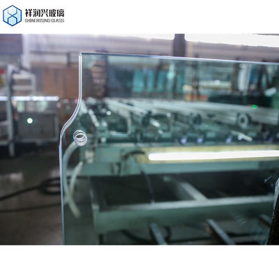 Flachgehärtetes 10mm Gehärtetes Glas für Fenster Dusche Tür Zaun usw. Transparentes Glas