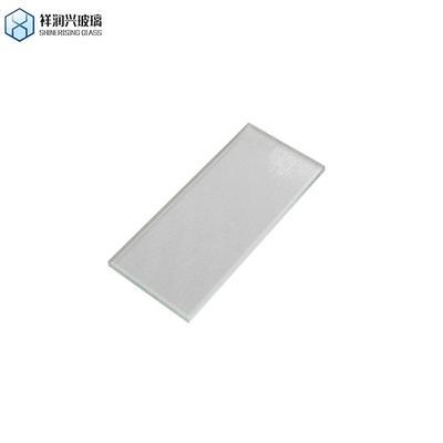 Flat Decorative Opaque Privacy Flutelite-B-Glas für Fenster und Gebäude