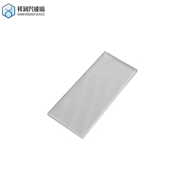 0.76mm PVB Festgehärtetes Musterlaminiertes Glas für gefordertes Bauglas
