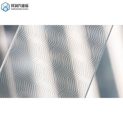 Gebäudeglas, klares, solargehärtetes Musterglas für Fenster und Türen
