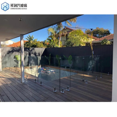 Flachgehärtetes 10mm Extra-Clear Ultra-Clear Tinted Sgp PVB Safety Acid Frosted Laminated Isolated Glass für Vorhangwand Balkon Schranke