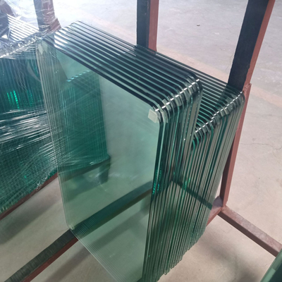 12 mm klares gehärtetes Balustradenglas mit 8 mm gehärtetem Glas Duschtürzaun