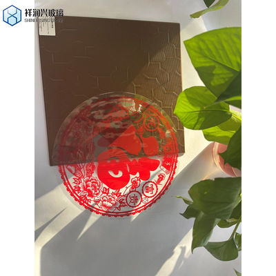 Zertifikat SGS 2mm 3mm 5mm 8mm 10mm reflektiertes Glas für Photovoltaikglas/Muster