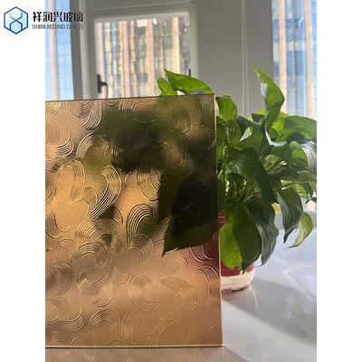 Bronze Farbe Nashiji Muster Glas Textur Glas 1830*1220-1500*2000-1830*2440-2134*2440