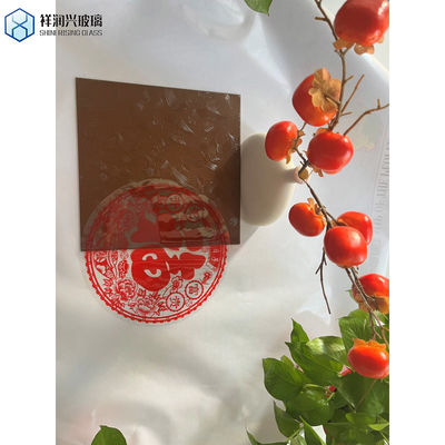 12 mm reflektiertes Glas Dekoration freies flaches Festglas Float Glas mit grünem Blau Bronze Grau Farben