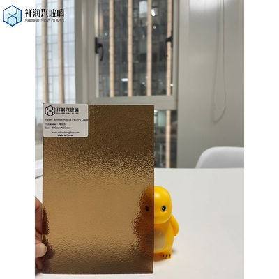 Farbiges Bronze Grau Blau Gestaltglas mit Muster 1830*1220-1500*2000-1830*2440-2134*2440