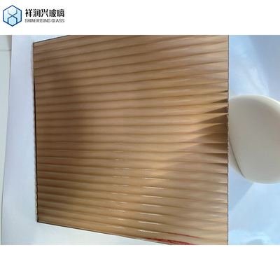 Anpassung Braun/Bronze Farbe Musterglas/Rollglas/Figurglas mit verschiedenen Designs