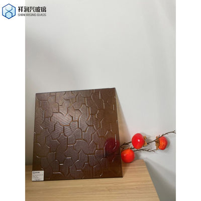 Hot Item Bronze-gebildete figurierte Glas mit fester Farbe