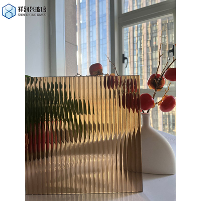 Bronze-Muster-Glas-Panel für die Errichtung der angepassten Anforderung und Größe