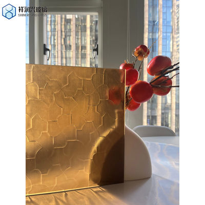 Temperbares Nashiji-Musterglas in 3-8 mm klarem Grün Blau Bronze Farbe für Möbel