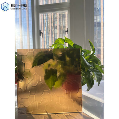 Temperbares Nashiji-Musterglas in 3-8 mm klarem Grün Blau Bronze Farbe für Möbel