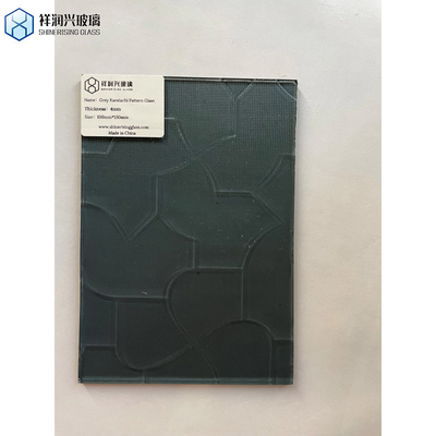 Flachpoliertes klares Bronze-Grau-Blautöntes Klebstoff-Glassplitter-Glas-Musterglas für Kantenarbeiten
