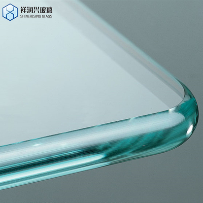 Custom 8mm 10mm gehärtetes Glas Schiebetür für Bau Industrie Dusche Trennwand