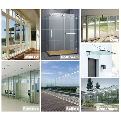 Bürobranche Gestrafftes Glas mit 1830*2440/2140*3300/2440*3660 Schichten