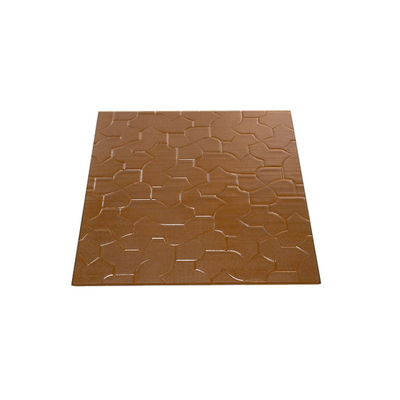 4 mm und 5 mm Bronze Karatachi Musterglas mit solider Struktur in Vorräten