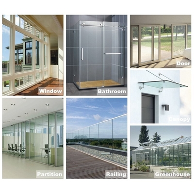 Fragment III Aluminium Veranda Vorgefertigtes Sonnenzimmer-Kit mit flachem gehärtetem Glas