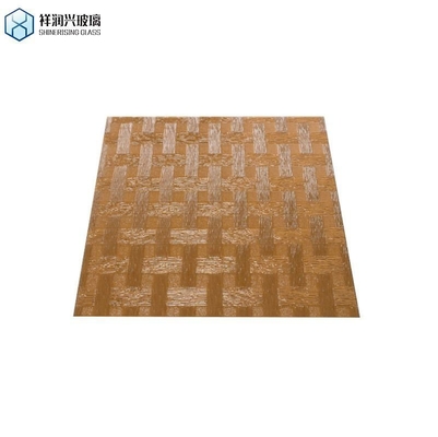 3 mm-8 mm Diamant/Flora/Moru/Flutelit/Nashiji Textured Reeded Glass Panels für den Außenbereich