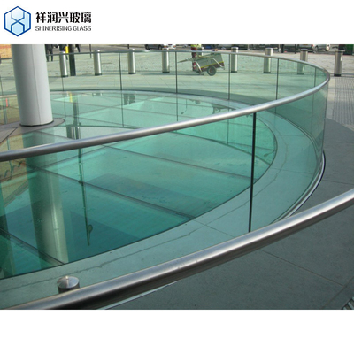 12 mm Flachgehärtetes Glas für den Poolzaun Größe/Stärke/Schichten
