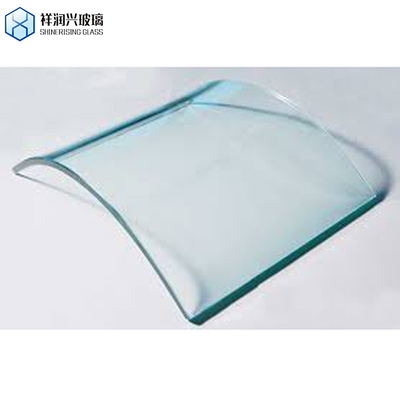 Custom 0.2-10mm Dicke Flachgehärtetes Glas Panel mit Flachpolierten Rand Arbeit
