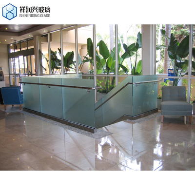 Custom 0.2-10mm Dicke Flachgehärtetes Glas Panel mit Flachpolierten Rand Arbeit