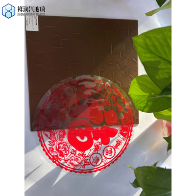Farbiges Glas mit Figurmuster Glas Farbglas mit Sice als Hauptkunden