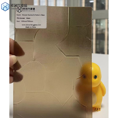 Customisierte LED-Bad-Spiegelglas mit Ultra-Clear Float Glas und Muster-Design