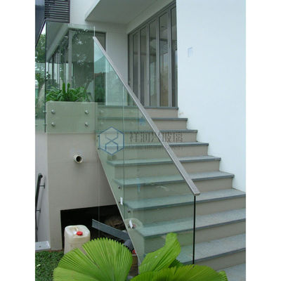 8mm 10mm 12mm gehärtetes Glasbalustrade mit 5 Jahren Kundendienst