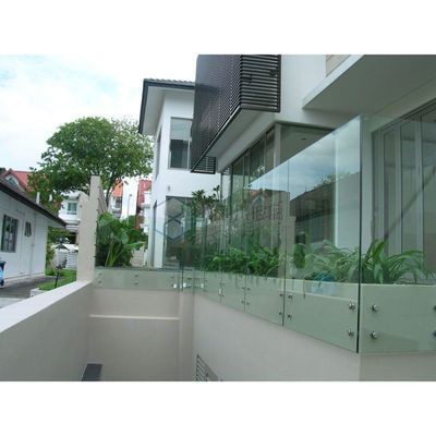 8mm 10mm 12mm gehärtetes Glasbalustrade mit 5 Jahren Kundendienst
