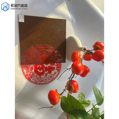 Klares Musterglas/Rollglas/Figurglas