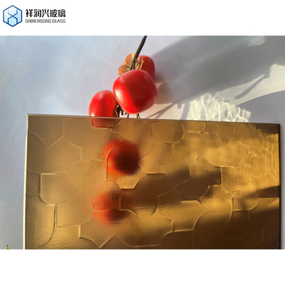 Lieferung Dime 7-14 Tage Gehärtetes Klares Fluted Reeded Glass Panels für Fenster Türen