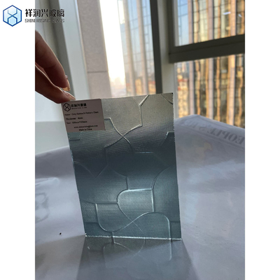 3mm Kirchenglas Dunkler Bernstein Durchsichtig Textur Glasblech für die Nachfrage Größe