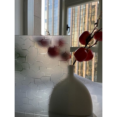 5mm klares Nashiji Millenium Karatachi Wanji Glas geformt Musterwalzglas für Gebäudedekoration 4mm