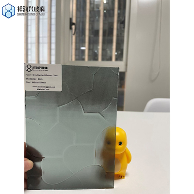 5mm 6mm 8mm 10mm 12mm Float Glass Tempered Pattern Glass Begonia Embossed Glass für die Architektur