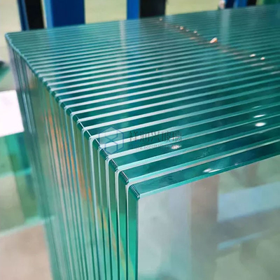 Flachgehärtetes Glas 3 mm-19 mm Klarglas für Gebäude, das physikalisch gehärtet ist