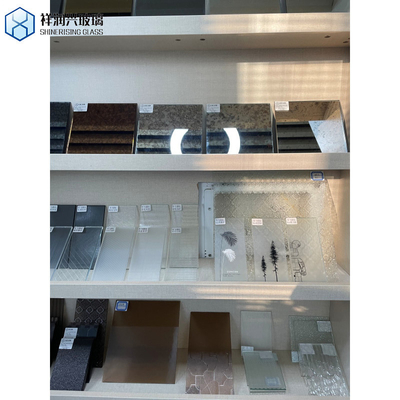Rebest 8mm Feste Farbe Tempered Dekoratives Figurenglas Kunden-Prime-Verarbeitung