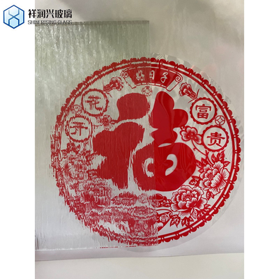 5 mm klare Diamant-Figured-Laminierte Kunstdekorationsmusterglas für Windows Cp-Tp