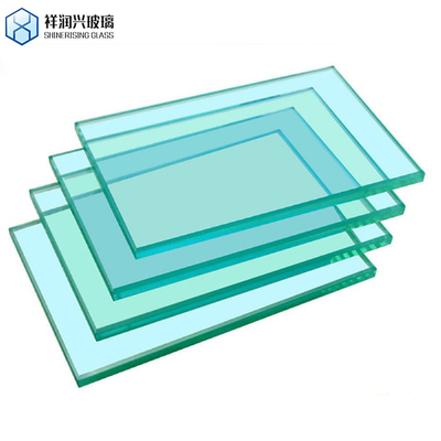 5 mm schwarz lackiertes Glas auf klarem Floatglas für Möbel und Dekoration