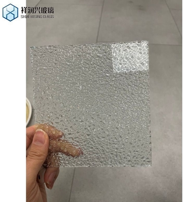 Durchsichtiges Canelado Moru Musterglas 3,5 mm mit Glasfarbe
